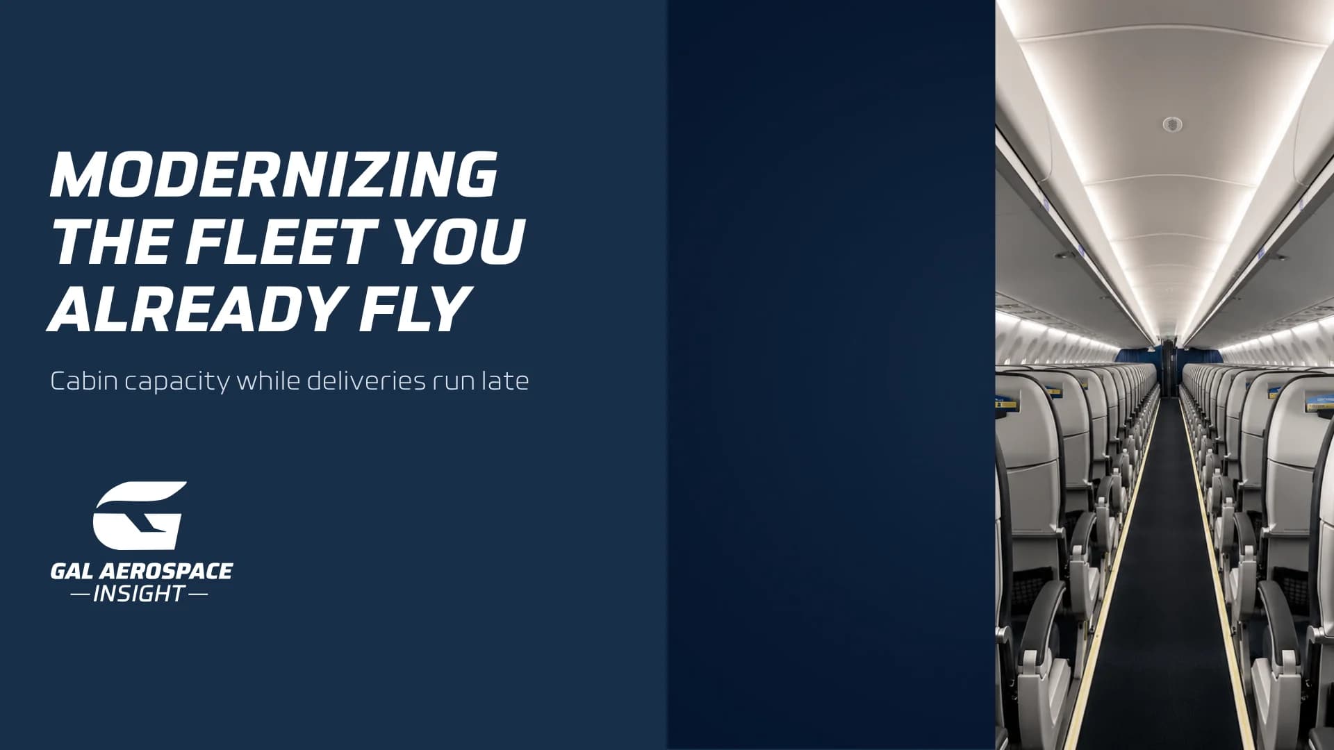 Airline Cabin Modernization: Mitigating OEM Delivery Delays on Your Current Fleet
