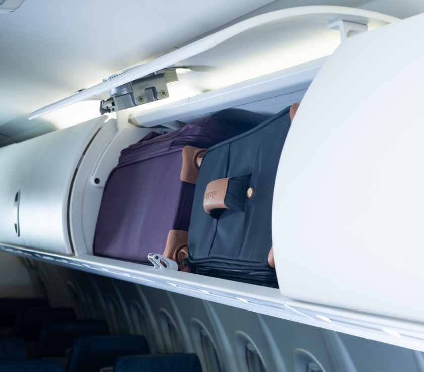 Aircraft cabin interior - overhead bins